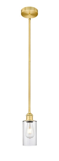Edison One Light Mini Pendant in Satin Gold (405|616-1S-SG-G802)