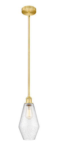 Edison One Light Mini Pendant in Satin Gold (405|616-1S-SG-G654-7) Edison One Light Mini Pendant in Satin Gold (405|616-1S-SG-G654-7)