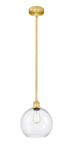 Edison One Light Mini Pendant in Satin Gold (405|616-1S-SG-G122-10) Edison One Light Mini Pendant in Satin Gold (405|616-1S-SG-G122-10)