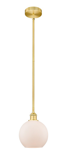 Edison One Light Mini Pendant in Satin Gold (405|616-1S-SG-G121-8)