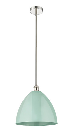 Edison One Light Mini Pendant in Polished Nickel (405|616-1S-PN-MBD-16-SF)