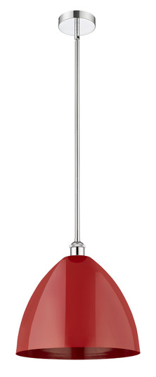 Edison One Light Mini Pendant in Polished Chrome (405|616-1S-PC-MBD-16-RD)