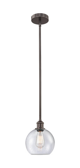 Edison One Light Mini Pendant in Oil Rubbed Bronze (405|616-1S-OB-G124-8) Edison One Light Mini Pendant in Oil Rubbed Bronze (405|616-1S-OB-G124-8)