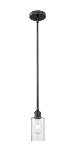 Edison One Light Mini Pendant in Matte Black (405|616-1S-BK-G802)