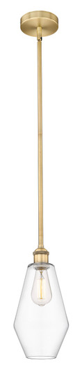 Edison One Light Mini Pendant in Brushed Brass (405|616-1S-BB-G652-7)