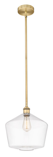Edison One Light Mini Pendant in Brushed Brass (405|616-1S-BB-G652-12)