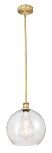 Edison One Light Mini Pendant in Brushed Brass (405|616-1S-BB-G124-12)