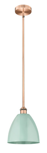 Edison One Light Mini Pendant in Antique Copper (405|616-1S-AC-MBD-9-SF) Edison One Light Mini Pendant in Antique Copper (405|616-1S-AC-MBD-9-SF)