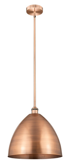 Edison One Light Mini Pendant in Antique Copper (405|616-1S-AC-MBD-16-AC)