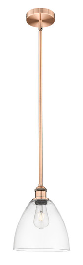 Edison One Light Mini Pendant in Antique Copper (405|616-1S-AC-GBD-92)