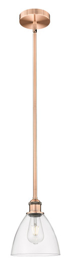 Edison One Light Mini Pendant in Antique Copper (405|616-1S-AC-GBD-752) Edison One Light Mini Pendant in Antique Copper (405|616-1S-AC-GBD-752)