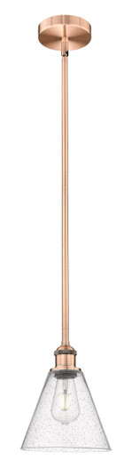 Edison One Light Mini Pendant in Antique Copper (405|616-1S-AC-GBC-84)