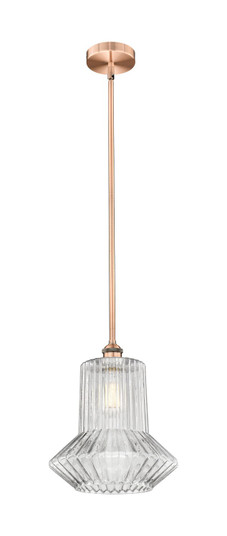 Edison LED Pendant in Antique Copper (405|616-1S-AC-G212)