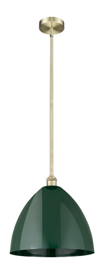 Edison One Light Mini Pendant in Antique Brass (405|616-1S-AB-MBD-16-GR)