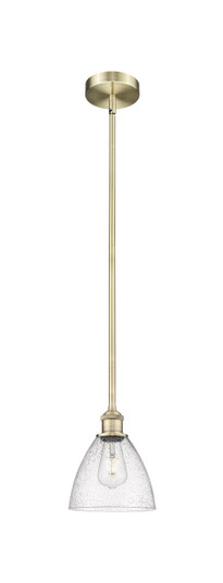 Edison One Light Mini Pendant in Antique Brass (405|616-1S-AB-GBD-754)
