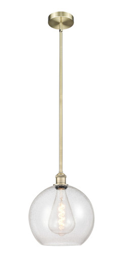 Edison One Light Mini Pendant in Antique Brass (405|616-1S-AB-G124-12)