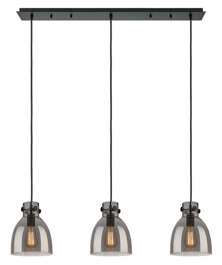 Downtown Urban One Light Linear Pendant in Matte Black (405|123-410-1PS-BK-G412-8SM)