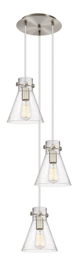 Downtown Urban Four Light Pendant in Brushed Satin Nickel (405|113-410-1PS-SN-G411-8SDY)