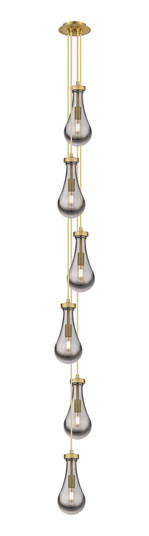 Downtown Urban LED Pendant in Brushed Brass (405|106-451-1P-BB-G451-5SM)