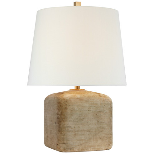 Ruby LED Table Lamp in Waxed Bisque Ceramic (268|AL 3605WXB-L)