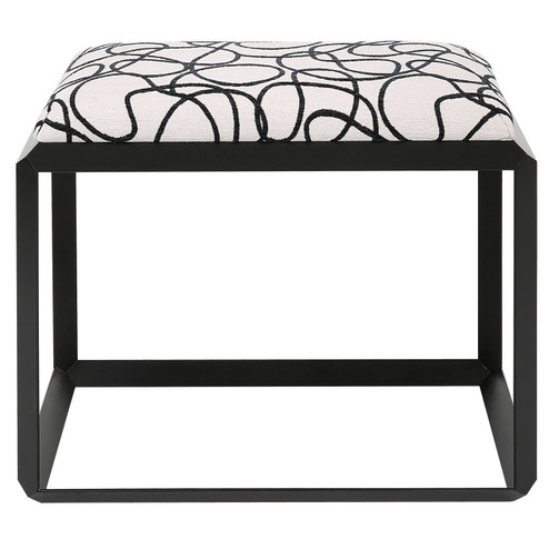 Curls Bench in Satin Black (52|23768)