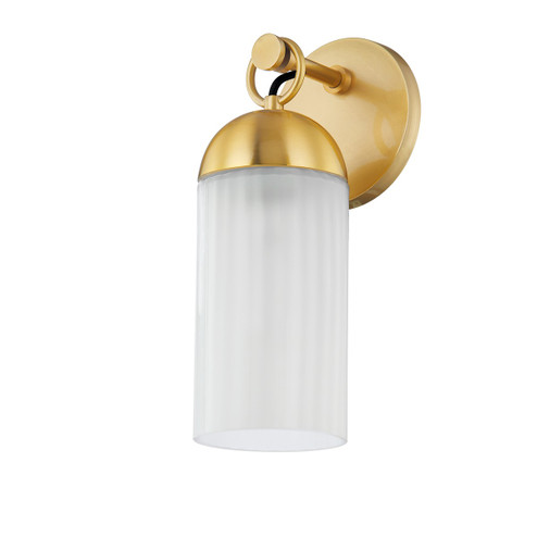 Emory One Light Wall Sconce in Aged Brass (428|H796101-AGB)