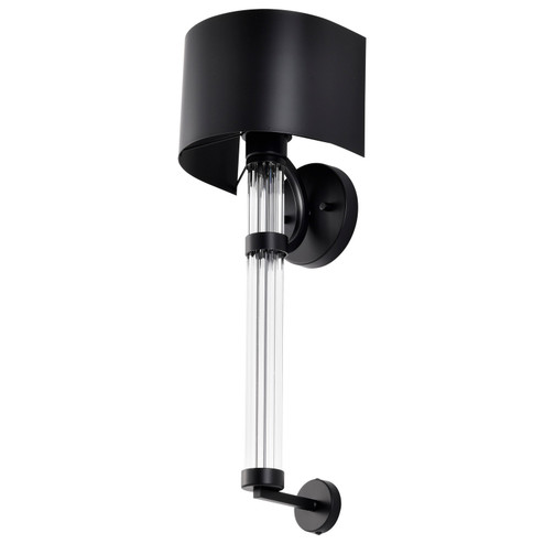 Teagon One Light Wall Sconce in Matte Black (72|60-7756)