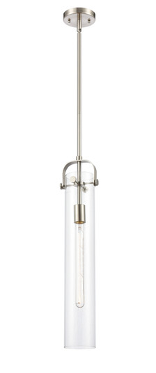 Downtown Urban LED Mini Pendant in Polished Nickel (405|413-1S-PN-4CL-LED) Downtown Urban LED Mini Pendant in Polished Nickel (405|413-1S-PN-4CL-LED)