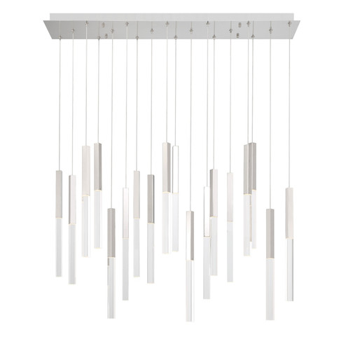 Benicio LED Chandelier in Nickel (40|46771-032)