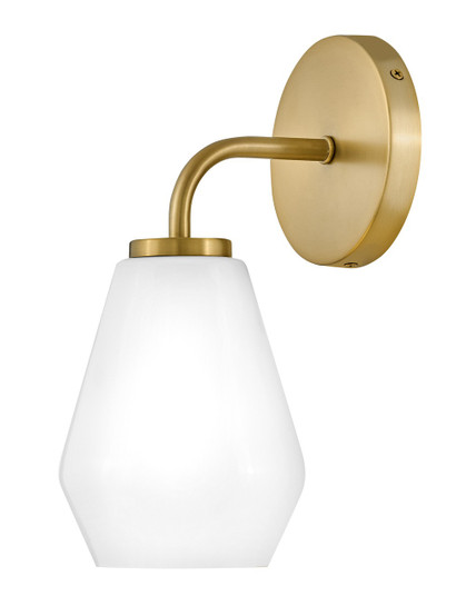 Gio LED Vanity in Lacquered Brass (531|85500LCB)