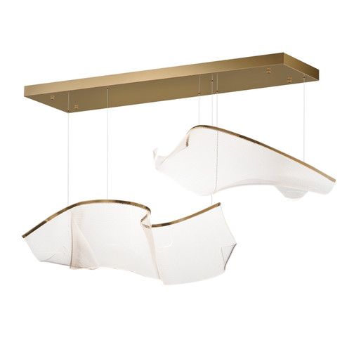 Rinkle LED Pendant in French Gold (86|E24882-133FG)