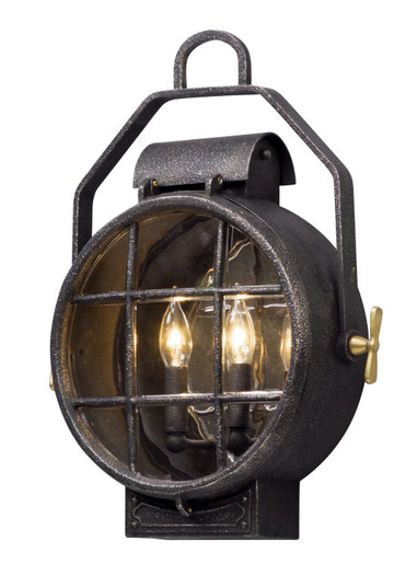 Point Lookout Two Light Wall Lantern in Aged Pewter (67|B5032-APW)