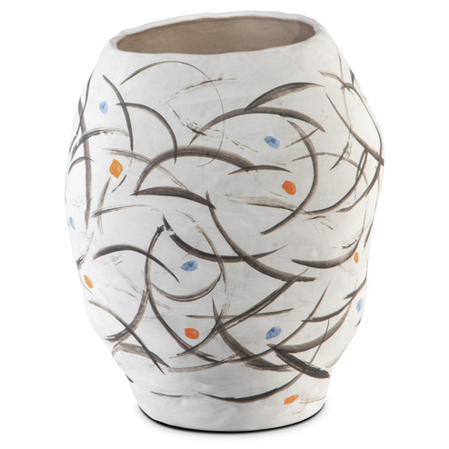 Graffiti Bowl in Off White/Brown/Orange/Green (142|1200-0713)