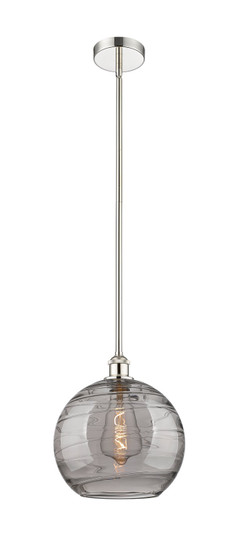 Edison One Light Mini Pendant in Polished Nickel (405|616-1S-PN-G1213-12SM)