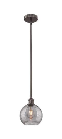 Edison One Light Mini Pendant in Oil Rubbed Bronze (405|616-1S-OB-G1213-8SM)