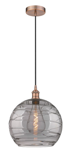 Edison One Light Pendant in Antique Copper (405|616-1P-AC-G1213-14SM)