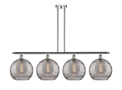 Ballston Four Light Island Pendant in Polished Chrome (405|516-4I-PC-G1213-12SM)