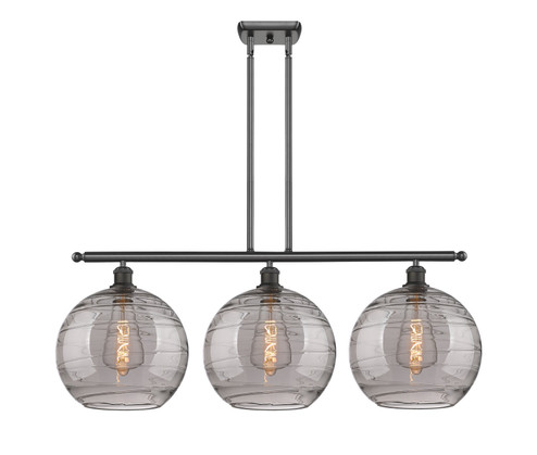 Ballston Three Light Island Pendant in Oil Rubbed Bronze (405|516-3I-OB-G1213-12SM)