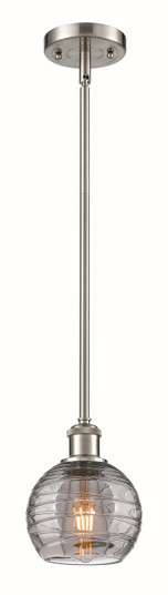 Ballston One Light Mini Pendant in Brushed Satin Nickel (405|516-1S-SN-G1213-6SM)