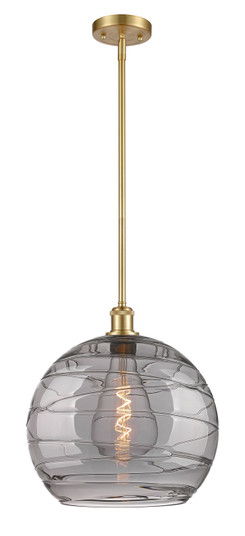 Ballston One Light Pendant in Satin Gold (405|516-1S-SG-G1213-14SM)