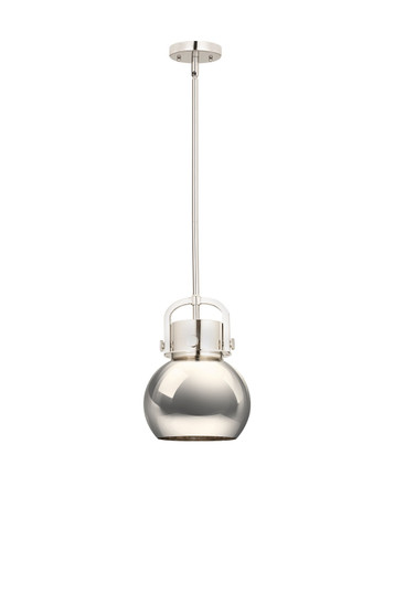 Downtown Urban One Light Pendant in Satin Nickel (405|410-1SS-SN-M410-8W)