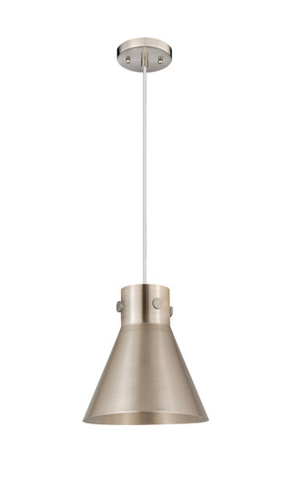 Downtown Urban One Light Pendant in Satin Nickel (405|410-1PM-SN-M411-10W)