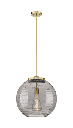 Ballston One Light Pendant in Antique Brass (405|221-1S-AB-G1213-16SM)