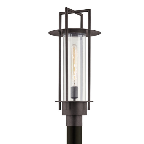 Carroll Park One Light Post Mount in Textured Bronze (67|P6815-TBZ)