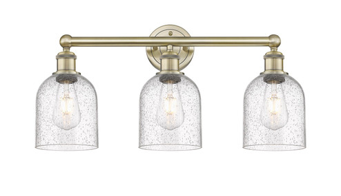 Edison Three Light Bath Vanity in Antique Brass (405|616-3W-AB-G558-6SDY)