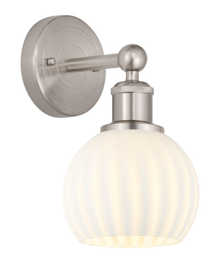 Edison One Light Wall Sconce in Black Antique Brass (405|616-1W-BAB-G122C-6CL)