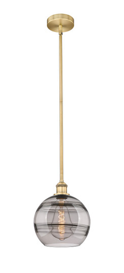 Edison One Light Mini Pendant in Brushed Brass (405|616-1S-BB-G556-10SM)