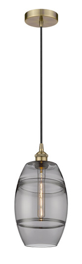 Edison LED Pendant in Antique Brass (405|616-1P-AB-G557-8SM)