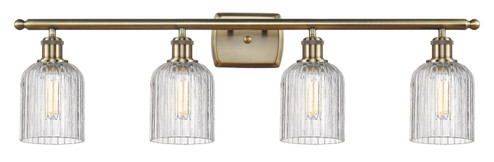 Ballston Four Light Bath Vanity in Antique Brass (405|516-4W-AB-G559-5CL)