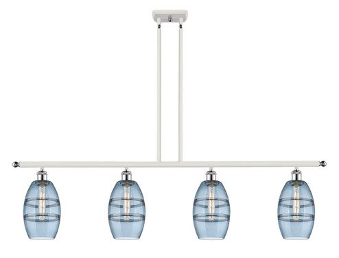 Ballston LED Island Pendant in White Polished Chrome (405|516-4I-WPC-G557-6BL)
